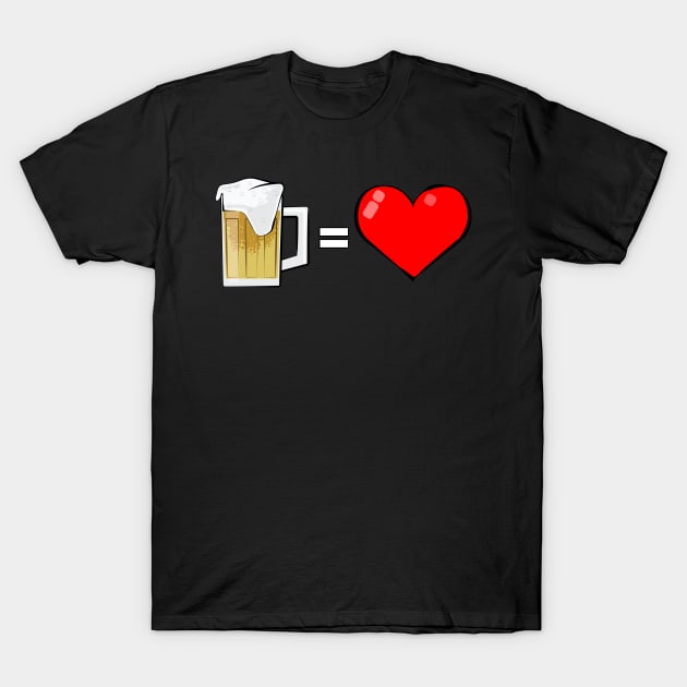 Love Beer T-Shirt by DesignWood Atelier